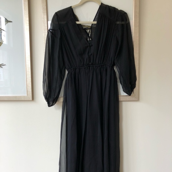 Black Nomad Morgan Carper Anthropologie Dress - Picture 3 of 6